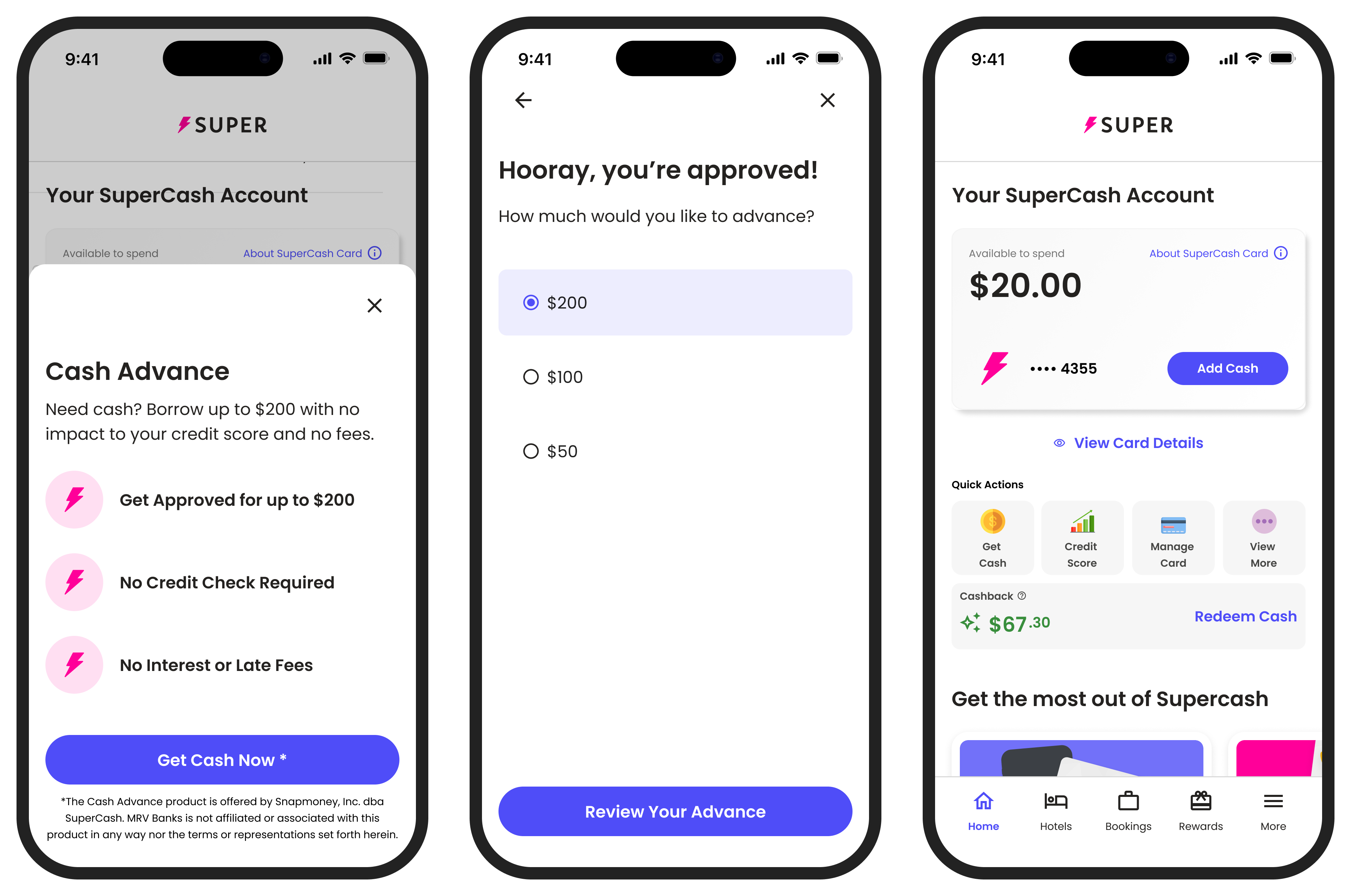 The previous fintech experience on Super.com